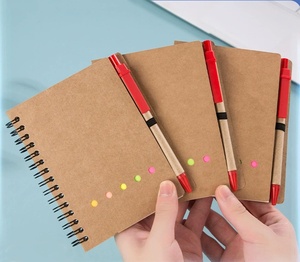 Tùy Chỉnh A6 Xách Tay Giấy Máy Tính Xách Tay Vải Bìa Món Quà Hoàn Hảo Cho Các Trường Học Văn Phòng-Ghi Chú Dính Bút Cuộn Dây Pad Xoắn Ốc Lưu Ý Cuốn Sách - Product Image 4
