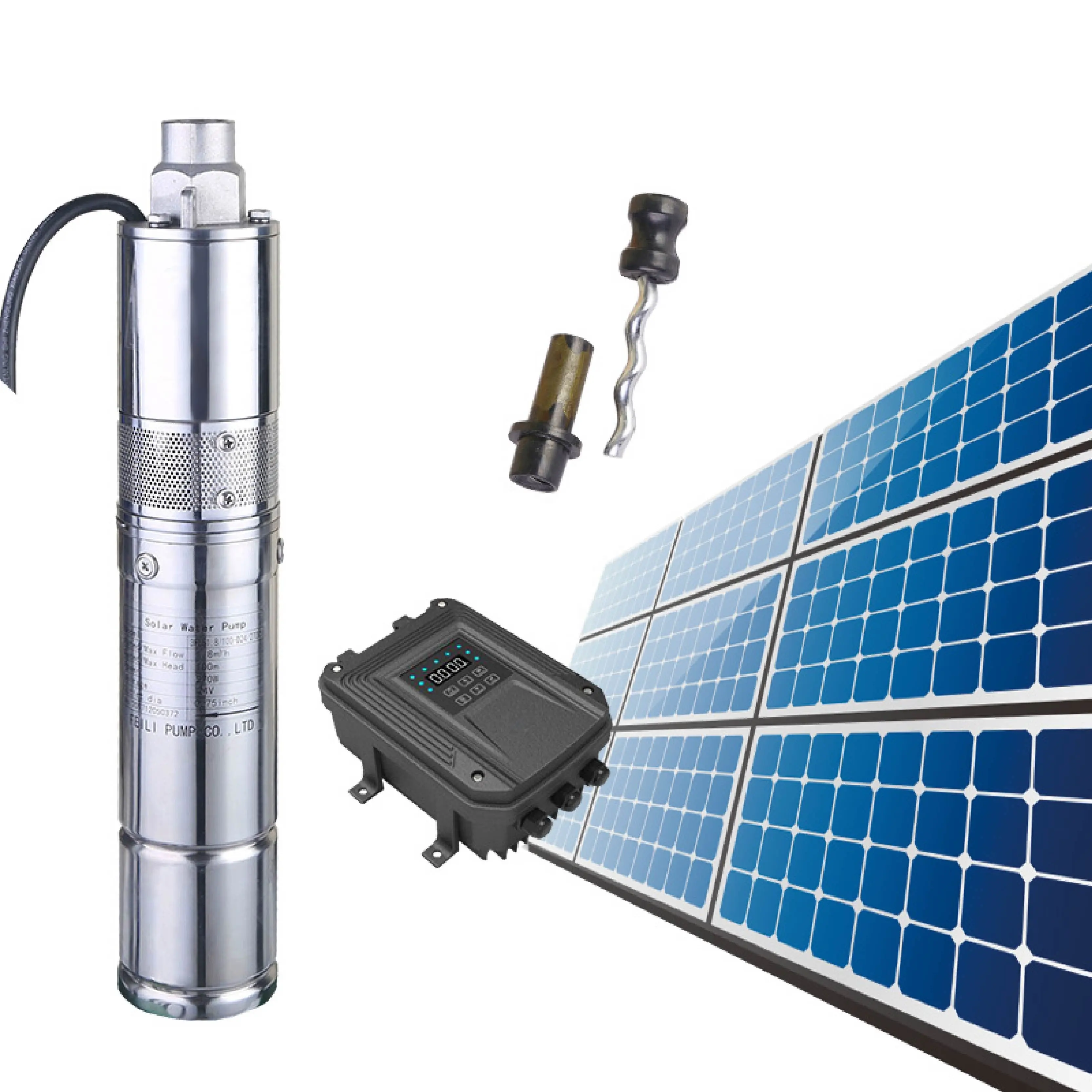 dc solar water pump zambia solar pond pump for fish pond solar water pump submersible