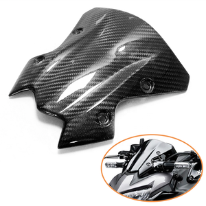 Parabrisas de Fibra de Carbono Real Lavitin 3K para Motocicleta, Panel de Protección Contra el Viento para <span class=keywords><strong>Kawasaki</strong></span> Z900 2020-2024, Accesorios - Product Image 2