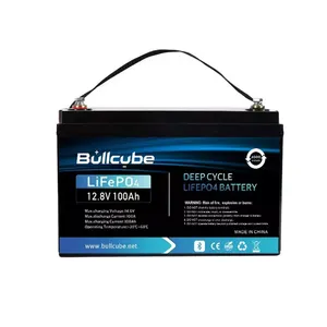 แบตเตอรี่ลิเธียมไอออน Bullcube หลายความจุ 12V 24V 6Ah 18Ah 50Ah 100Ah 200Ah รุ่น LQ-12000 - Product Image 4