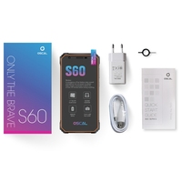 Téléphone robuste Blackview OSCAL S60 à prix réduit, débloqué, écran tactile complet, 3 Go + 16 Go, appareil photo 8 MP, batterie 4980 mAh