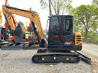 Mesin Penggalian Tanah Berkinerja Tinggi Terlaris, Excavator Crawler SY55C Kapasitas Bucket 0.21m³ untuk Penggalian dan Pemindahan Tanah