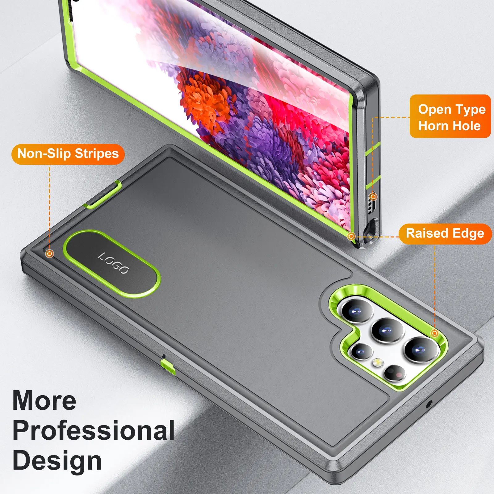 custom logo shockproof mobile cell phone case back cover for samsung s22 s22 plus s22 ultra