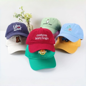 Custom Logo Embroidery Wholesale Blank 6 Panel Dad Hats Curved Brim Solid Color Cotton Plain Sports High Quality <strong>Baseball</strong> <strong>Caps</strong> - Product Image 4
