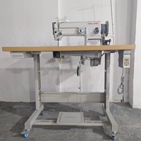 Machine à coudre MingTeng à point noué, à une aiguille, à grande tourelle, pour perruques, postiches et confection de chaussures, avec engrenage à roulement