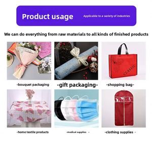 Nuevo Diseño de Fábrica China: Material para Envolver Flores, Tela No Tejida de Polipropileno (PP) con Relieve - Product Image 6