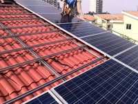 Système solaire hybride Deye 12 kW 15 kW 20 kW 30 kW triphasé, kit complet, système de stockage d'énergie domestique, système photovoltaïque