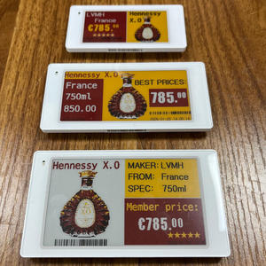 ป้ายราคาอิเล็กทรอนิกส์ E Ink ESL ขนาด 2.13 นิ้ว 2.66 นิ้ว 2.9 นิ้ว สำหรับร้านขายผักผลไม้ ซูเปอร์มาร์เก็ต ป้ายราคาขายปลีก ป้ายราคาดิจิทัล - Product Image 1