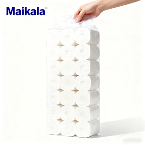 กระดาษชำระคุณภาพสูง 1-4 ชั้น ทนทาน ฉีกไม่ขาด นุ่มสบาย สำหรับใช้ในห้องน้ำในบ้าน - Product Image 4