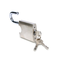 Cadenas de sécurité étanche en acier inoxydable 304 de haute qualité 20mm-70mm avec cylindre en laiton bon prix pour une teneur élevée en fer