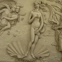 Décoration de jardin, sculpture de femme en pierre de style grec antique, la naissance de Vénus, statues en marbre blanc