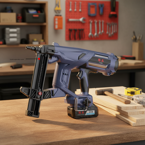 Pistolet à clous sans fil Toua DCCN40A - Cloueur en acier inoxydable de qualité industrielle, pistolet à clous à batterie au lithium pour béton - Product Image 1