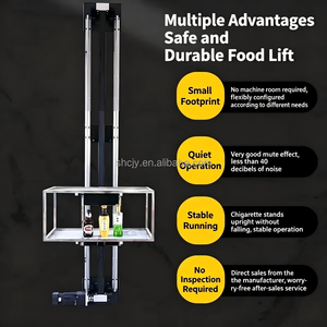 Elevador de Servicio para Cocina y Restaurante, 100-200 kg, Velocidad 0.4m/s, <span class=keywords><strong>Montaplatos</strong></span>, Ascensor de Servicio - Product Image 5