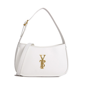 Bolso Tote de Hombro Único de PU para Mujer, Novedad Primavera 2026, Transfronterizo, Moderno, de Alta Calidad, con Cremallera Cuadrada para Llevar Bajo el Brazo - Product Image 1