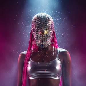 Máscara de fiesta Punk de cara completa estilo Kanye, punta de remache para Halloween, Hip Hop, club nocturno, baile, disfraz de terror, decoración del hogar - Product Image 2