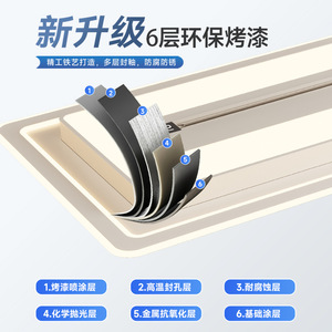 <b>Ceiling</b> Fan <b>Light</b> With Negative Ion Sterilization <b>Led</b> <b>Light</b> For Living Room Bedroom Flush Mount Silent Inverter - Product Image 5