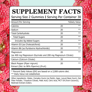 Hot Sale Magnesium Glycinate GummiesWith Magnesium Improved Night Quality Promotes Memory t Nighttime Relaxation Support Gummies - Product Image 2