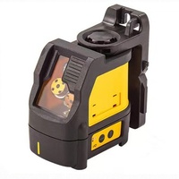 Mini niveau laser professionnel à 2 lignes, faisceau vert de haute qualité, auto-nivelant, fonctionnant sur batterie, 3 mm, garantie 1 an, pour la maison