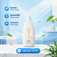 Gel Douche Parfumé aux Acides Aminés et Niacinamide Hydratant Soin de la Peau Nettoyage en Profondeur Parfum Longue Durée pour Usage Quotidien