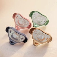 Sucette en silicone de qualité alimentaire motif dessin animé, vente en gros du fabricant, très populaire pour bébé, aide au sommeil pour 0-12 mois