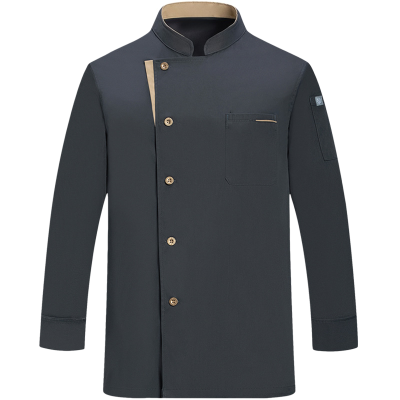 Chemise grise à manches longues