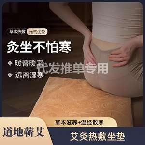 Coussin de siège chauffant électrique en flanelle et mousse de la marque Aunt Ming, pour usage au bureau, design luxueux, 470g - Product Image 2