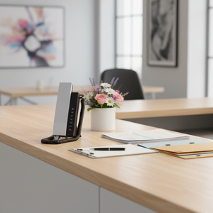 Téléphone de conférence IP SIP avec fonction de mise en attente, réponse automatique, recomposition, sourdine, conférence locale à <span class=keywords><strong>3</strong></span> voies, haut-parleur HD, appels sur <span class=keywords><strong>3</strong></span> lignes SIP - Product Image 2