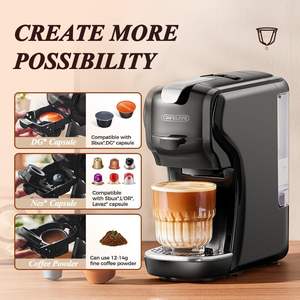 CAFELFFE MK-611 Cafetera Automática 3 en 1 para Cápsulas, Altura de Taza Ajustable, Máquina de Espresso Frío/Caliente, Compatible con Uso en Casa/Oficina - Product Image 3