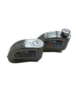 Kunci rem cakram sepeda motor 110db, kunci cakram <span class=keywords><strong>alarm</strong></span> anti Maling kunci roda keamanan warna baja tahan karat - Product Image 4