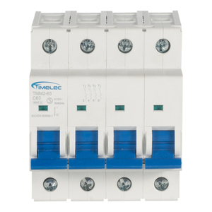 Protector de Corriente TMM2-63 6~32A, Interruptor Automático Miniatura 4P MCB 10ka 32A 63A Tipo C - Product Image 1