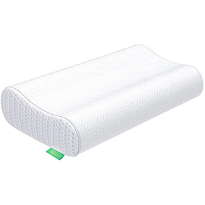 수면 용 조절 가능한 메모리 폼 베개 목 통증을위한 정형 윤곽 베개 - Product Image 1