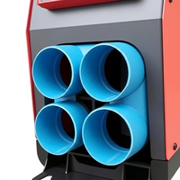 Chauffage de stationnement diesel intégré à large plage de tension 36V-100V 5KW en plastique et métal pour véhicules électriques à basse vitesse, machines agricoles et bateaux de pêche