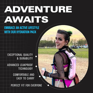 Pour un sac d'hydratation fin avec un matériau PVC léger, des sachets de <span class=keywords><strong>poudre</strong></span> d'électrolyte portables pour l'hydratation - Product Image 5