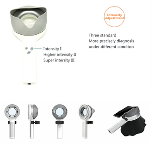 Holz lampe Ringwurm Diagnose Dermos kopie Hautpflege Haut analysator Gerät Hauttest Erkennung für den Heimgebrauch - Product Image 4