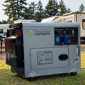 6.2kVA 10kVA Portable Diesel Generator Set 3 Phase Silent with ATS 100% Copper Alternator 1 Year Warranty - Product Image 6
