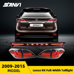 Sanvi Nouveau prix bas Ensemble de feux arrière LED 12V pour Lexus RX 2009-2015 avec 1000 lumens et température de couleur 5500K/3000K - Product Image 2