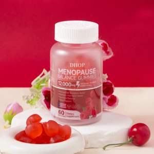 Suplemen Vitamin Pereda <span class=keywords><strong>Menopause</strong></span> OEM, Penyeimbang Hormon, Produk Permen Kunyah Halal untuk Wanita - Product Image 1