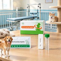 Kit de test immuno-fluorescent double antigène (FPV/FCoV) pour la panleucopénie feline et le coronavirus, réactif POCT pour le dépistage des maladies chez le chat