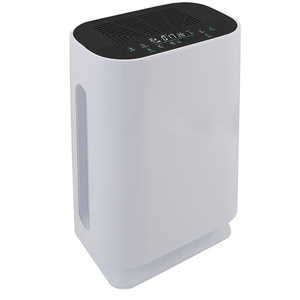 Purificateur d'air portable adapté aux grandes pièces familiales, filtre H13 avec lumière UV et affichage PM2.5, silencieux à 25 dB, élimine 99,97 % des particules. - Product Image 6