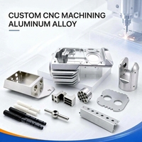 Service d'usinage CNC de précision, pièces usinées CNC sur mesure en alliage d'aluminium et acier inoxydable pour équipements industriels