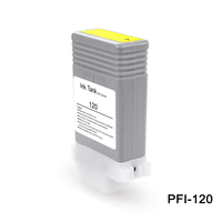 Cartouche d'encre compatible PFI-120 de 130 ml pour Canon ImagePROGRAF TM-200 TM-205 TM-300 TM-305 V1.2 avec puce décodée, Plug & Play