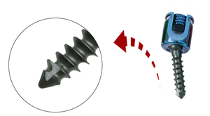 RUNPHY Implantes Ortopédicos Veterinarios de Titanio, Tornillo Pedicular Poliaxial para <span class=keywords><strong>Neurolog</strong></span>ía y Columna Vertebral, Instrumento de 1.0-5.0mm para Uso Canino - Product Image 6
