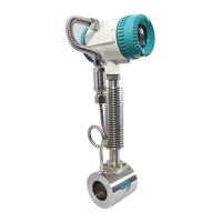 Medidor de Flujo Vortex Digital Tipo Abrazadera de Acero Inoxidable DN80 de Alta Precisión para Medición de Flujo de Líquidos en Calderas, Vapor y Aceite Caliente (OEM)