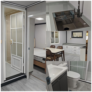 Casa modular plegable con panel solar, casa contenedor expandible, casa prefabricada - Product Image 3