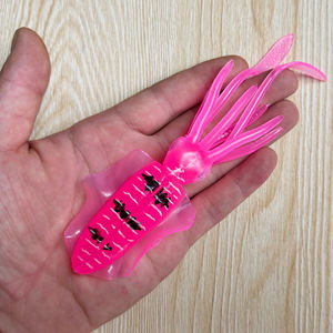 ปลาหมึกปลอม15ซม. 16ก.,เหยื่อปลอมปลาหมึกปลา<span class=keywords><strong>หมึก</strong></span>ปลาหมึกสีชมพูเหยื่อตกปลาพลาสติกยูวีอ่อนเรืองแสงอุปกรณ์<span class=keywords><strong>ตก</strong></span>ปลา - Product Image 5