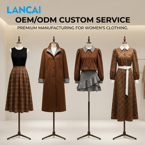 Lancai, Proveedores Verificados de Ropa de Mujer al por Mayor de Alta Calidad, Fabricante de Ropa, Vestidos Casuales de Cuerda - Product Image 1