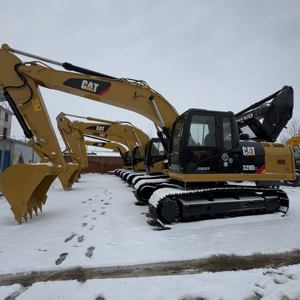 Excavatrice sur chenilles CAT 320D d'occasion |   Excavatrice hydraulique Caterpillar d'occasion de 20 tonnes pour la construction d'infrastructure - Product Image 1