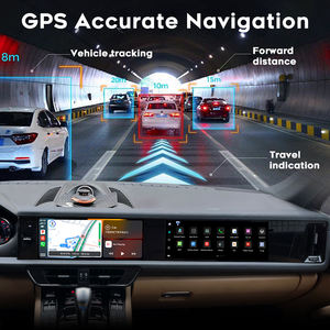 24,6-дюймовый двухэкранный автомобильный мультимедийный центр Android 14 с <span class=keywords><strong>DVD</strong></span>-плеером для Porsche Cayenne 2010-2016 - Product Image 4