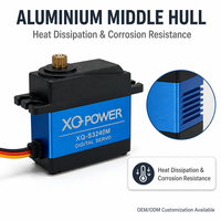 Servomoteur numérique 45KG à couple élevé, engrenage en titane, moteur étanche 6.8V pour voiture RC, avion RC, vente en gros OEM XQ-POWER S3240M