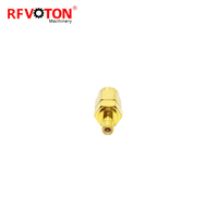 Adaptador de suministro de fábrica Smb hembra Jack Hembra a Sma macho enchufe Macho Rf Coaxial (RF) conector FCC adaptador de cobre ROHS